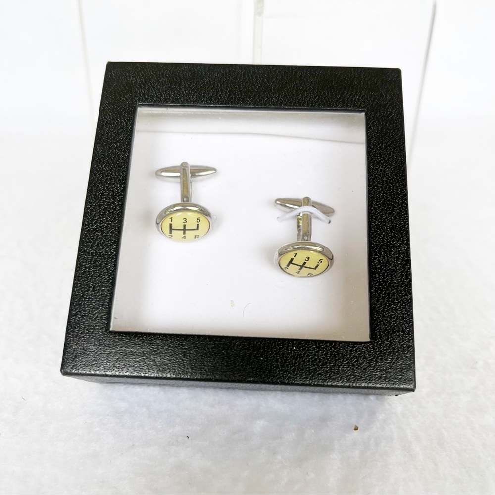 Nib Stick Shift Cuff Men''S Cufflinks - image 2